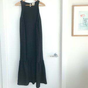 Wilfred le fou pintucked "Arc" midi tank dress